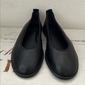 Vince Nordstrom Black Leather Flats